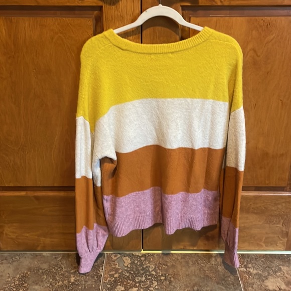 Madewell Colorblock Sweater - Picture 2 of 5